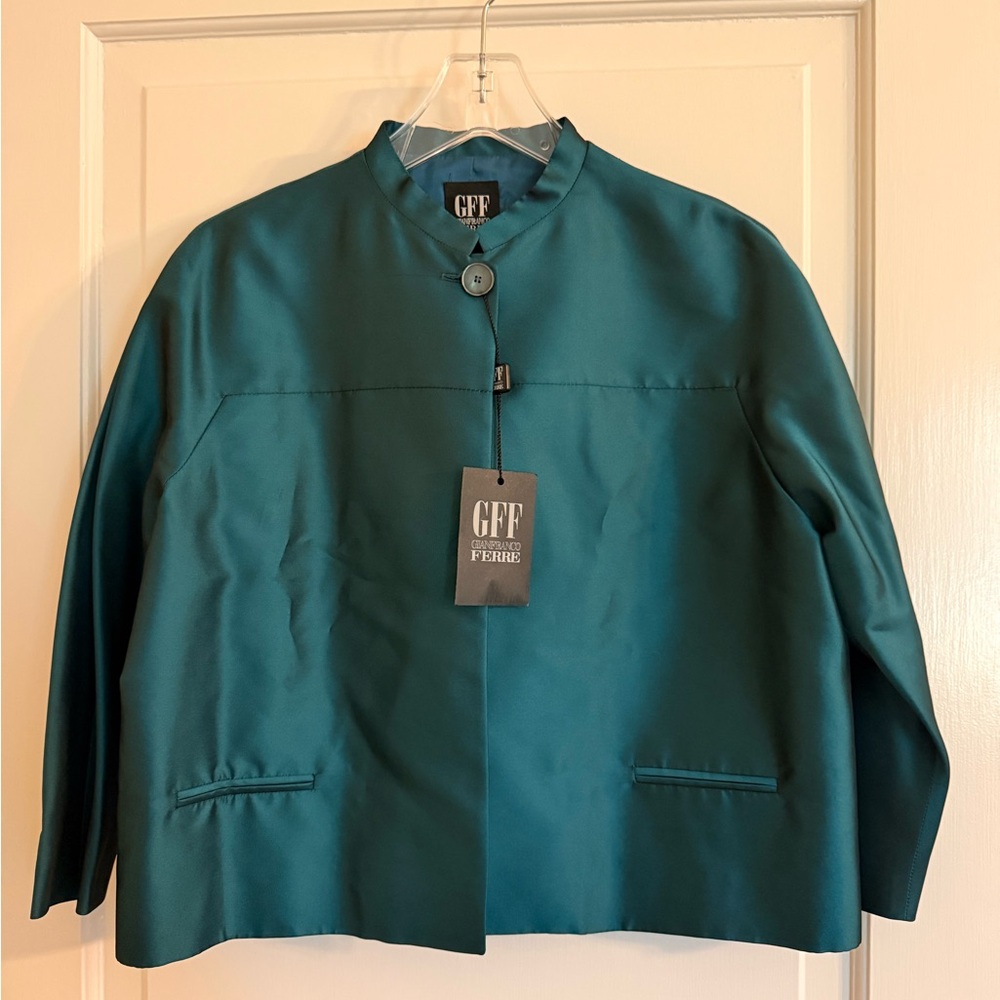 Gianfranco Ferre Teal Jacket
